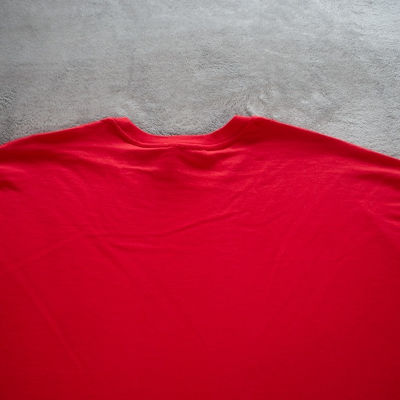 Forever Trump Flag Patriot Men Women 2XL XXL Red Unisex Graphic T-Shirt Tee NWOT - Picture 9 of 12